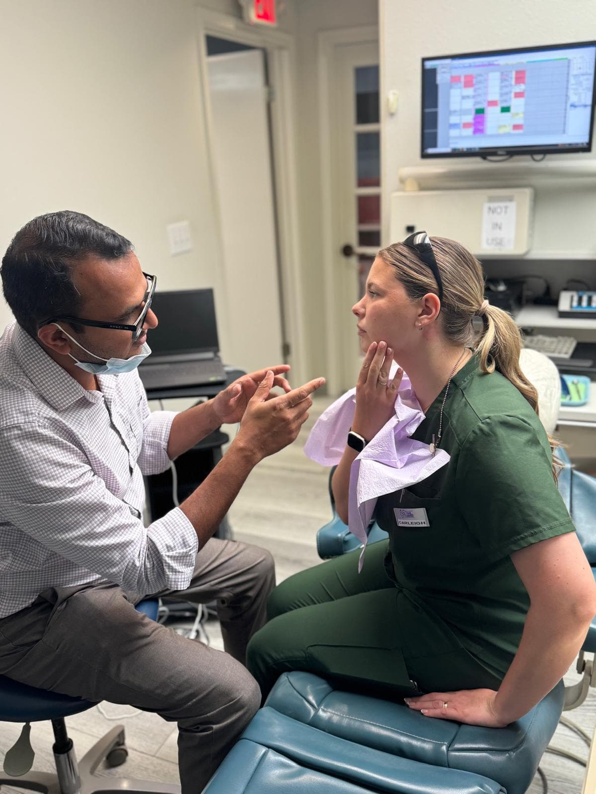 Exams, cleanings and preventive care.